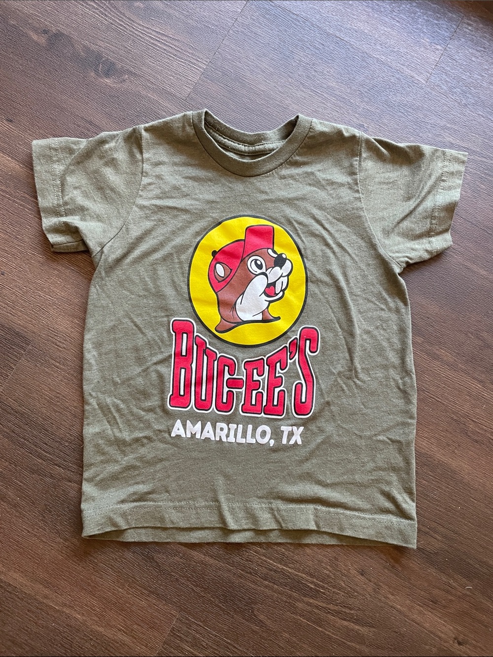 Kids' Bucees Tee - Olive Green